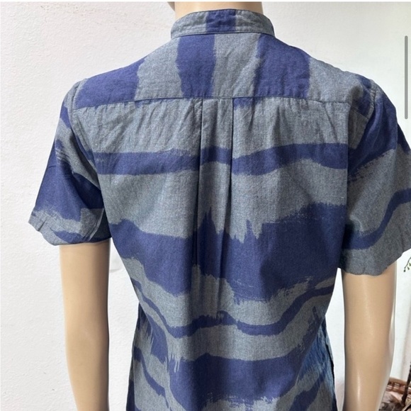 Ann Mashburn Blue and Gray Dress - Picture 6 of 12